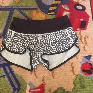 Lululemon speed shorts